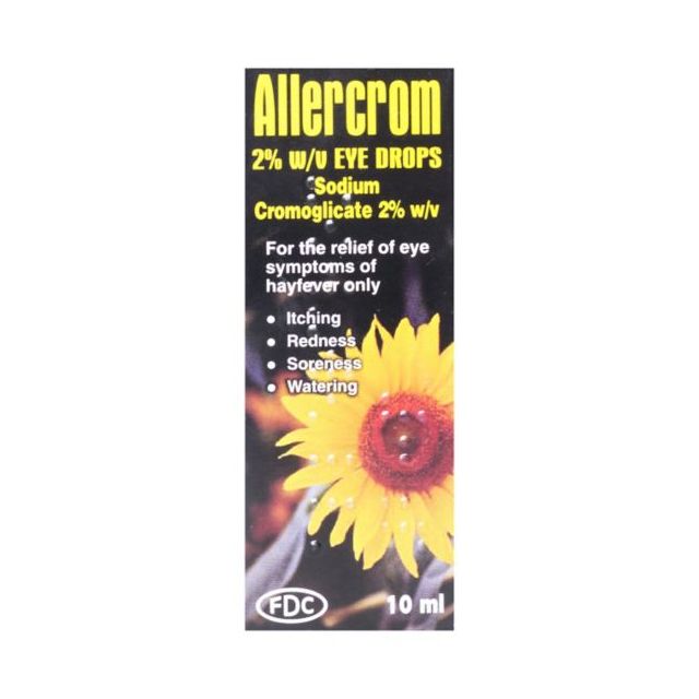 Sodium Cromoglicate Allergy Eye Drops 10ml