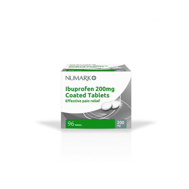 Numark Ibuprofen Tablets 200mg 96
