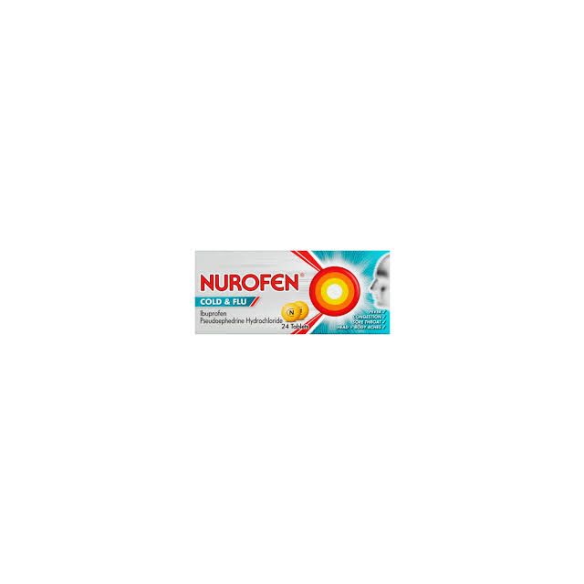 Nurofen Cold & Flu Tablets 24 