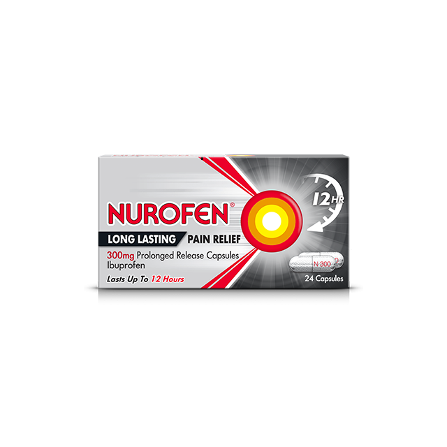 Nurofen Back Pain Capsules Sustained Release 24 