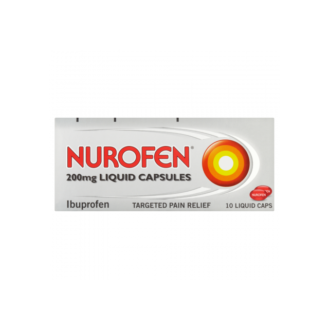 Nurofen Liquid Capsules 200mg 10