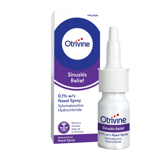Otrivine Sinusitis Nasal Spray Measured Dose 10ml
