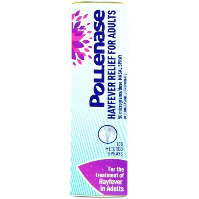 Pollenase Beclometasone Nasal Spray 100 Dose