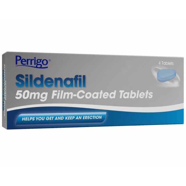 Sildenafil 50mg - 4 Pack (Perrigo)