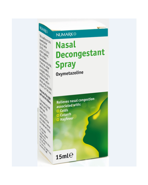 Numark Nasal Decongestant Spray 15ml