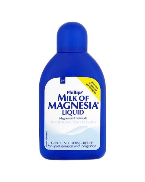 Phillips Milk Of Magnesia Liquid Mint 200ml