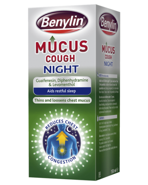 Benylin Mucus Cough Night 150ml