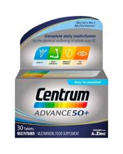 Centrum Advance 50+ Tablets 30