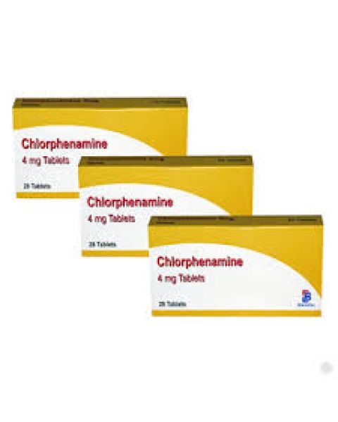 Chlorphenamine 4mg tablets - 84 tablets