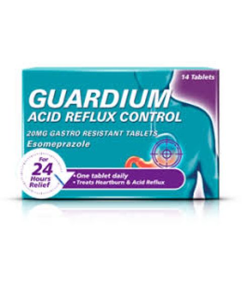 Guardium Acid Reflux Tablets 20mg x 14