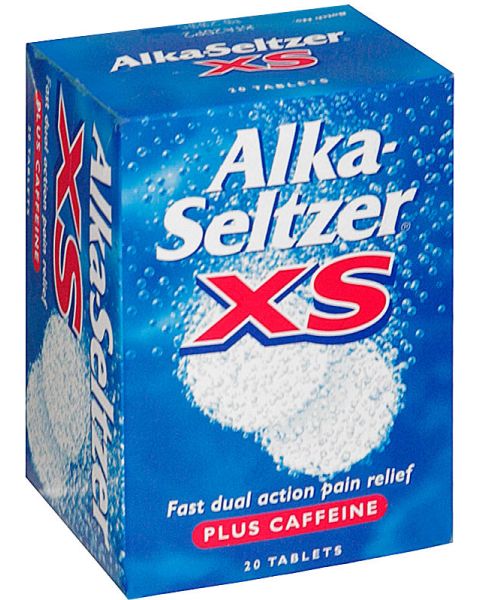 Alka-seltzer Xs Tablets 20 Tablets