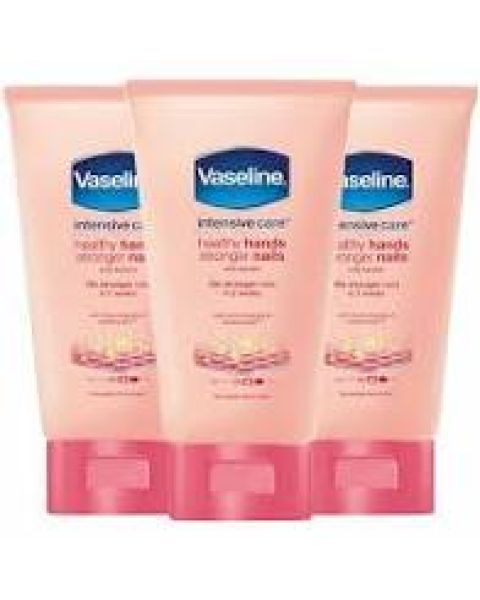 Vaseline Healthy Hand & Nail Lotion 75ml Triple Pack