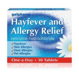 Galpharm Hayfever and Allergy Relief Tablets - 6 x 30 packs