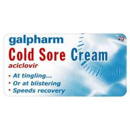 Galpharm Aciclovir Cold Sore Cream 2g