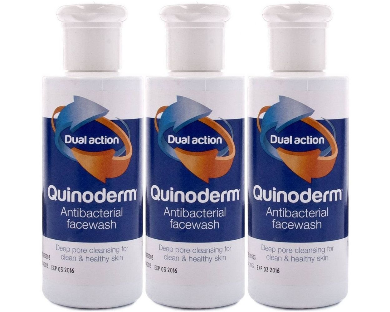 Quinoderm Facewash 3 X 150ml Quinoderm Facewash 3 X 150ml