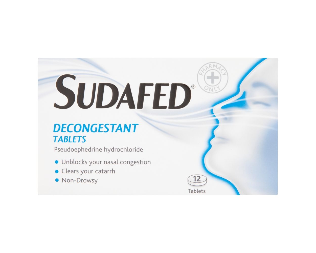 Sudafed store decongestant tablets