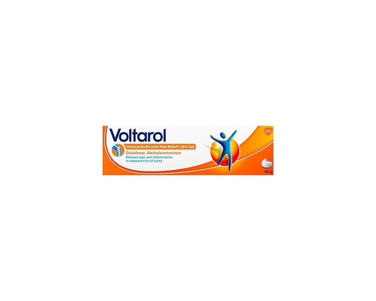 Voltarol Osteoarthritis Pain Relief Gel 1.16% 50g