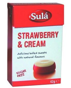 Sula Sugar-free Strawberry & Cream 42g