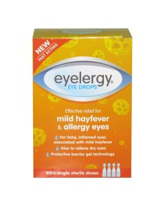 Eyelergy Eye Drops 20 x Single Sterile Doses