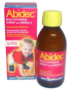 Abidec Syrup With Omega 3 & Multivitamins 150ml