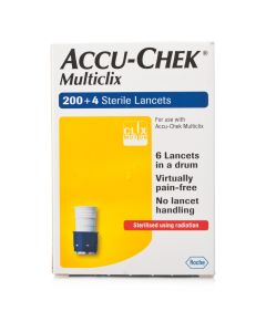 Accu-Chek Multiclix Lancets 200+4