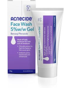 Acnecide Wash 5% w/w Gel 50g