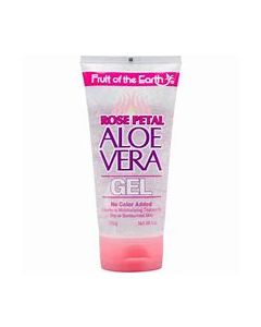 Fruit Of The Earth Aloe Vera Rose petal Gel 170g