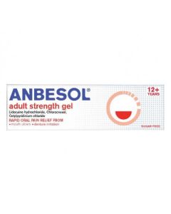 Anbesol Adult Strength Gel 10g