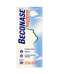 Beconase Hayfever Relief Nasal Spray for Adults - 180 Sprays 