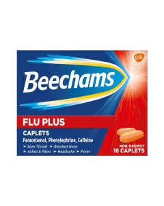 Beechams Flu Plus Caplets 16 