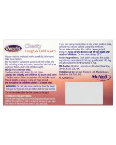 Benylin Chesty Cough & Cold Tablets 16 