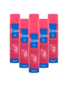 Bristows Ultra Hold Hairspray 6x300ml