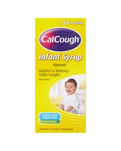 Calcough Infant Syrup Apple Flavour 125ml