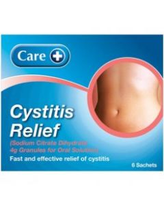 Cystitis Relief Sachets 6 Care