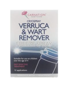 Carnation Verruca & Wart Remover Freeze Spray 50ml