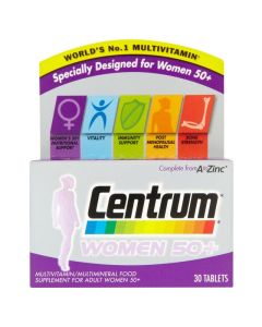 Centrum For Women 50+ Tablets 30