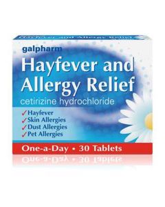 Galpharm Hayfever and Allergy Relief Tablets - 6 x 30 packs