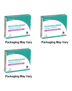 Triple pack Fluconazole 150mg Capsules.