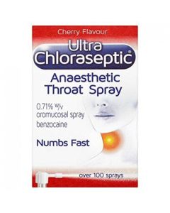 Ultra Chloraseptic Anaesthetic Throat Spray Cherry 15ml