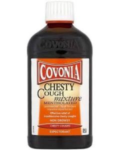 Covonia Chesty Cough Mixture Mentholated 300ml