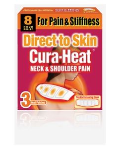 Cura-Heat Neck & Shoulder Pain Direct to Skin 3