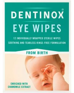 Dentinox Eye Wipes 12