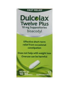 Dulcolax Suppositories 10mg 12