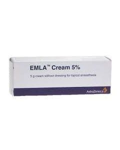 Emla numbing cream 5% 5g