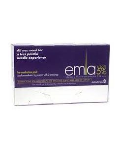 Emla Numbing Cream 5% 5g With Two Dressings