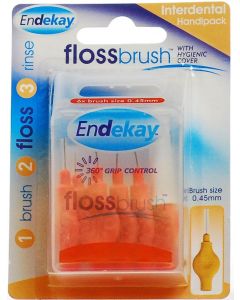 Endekay Flossbrush Orange 0.45mm 6