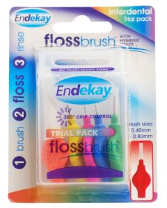 Endekay Flossbrush Trial Pack 6