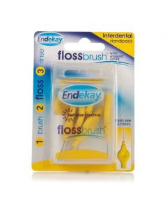 Endekay Flossbrush Yellow 0.7mm 6