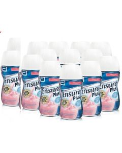 Ensure Plus Milkshake Strawberry 12 x 200ml