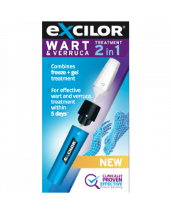 Excilor Wart & Verruca Treatment 2-in-1